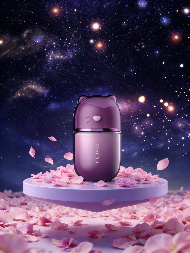 Svakom Klitty Dual Action Licking & Suction Stimulator Dusty Lavender (obrázek 18)