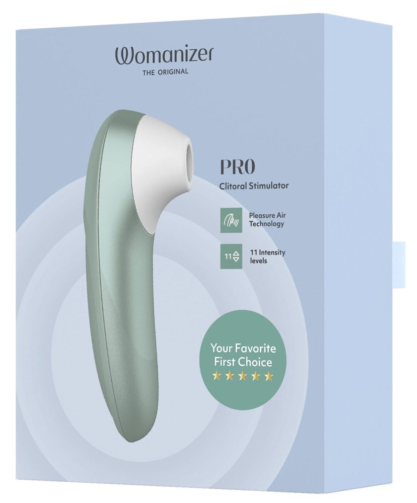 Womanizer Pro pulzátor na klitoris - zelená (obrázek 14)