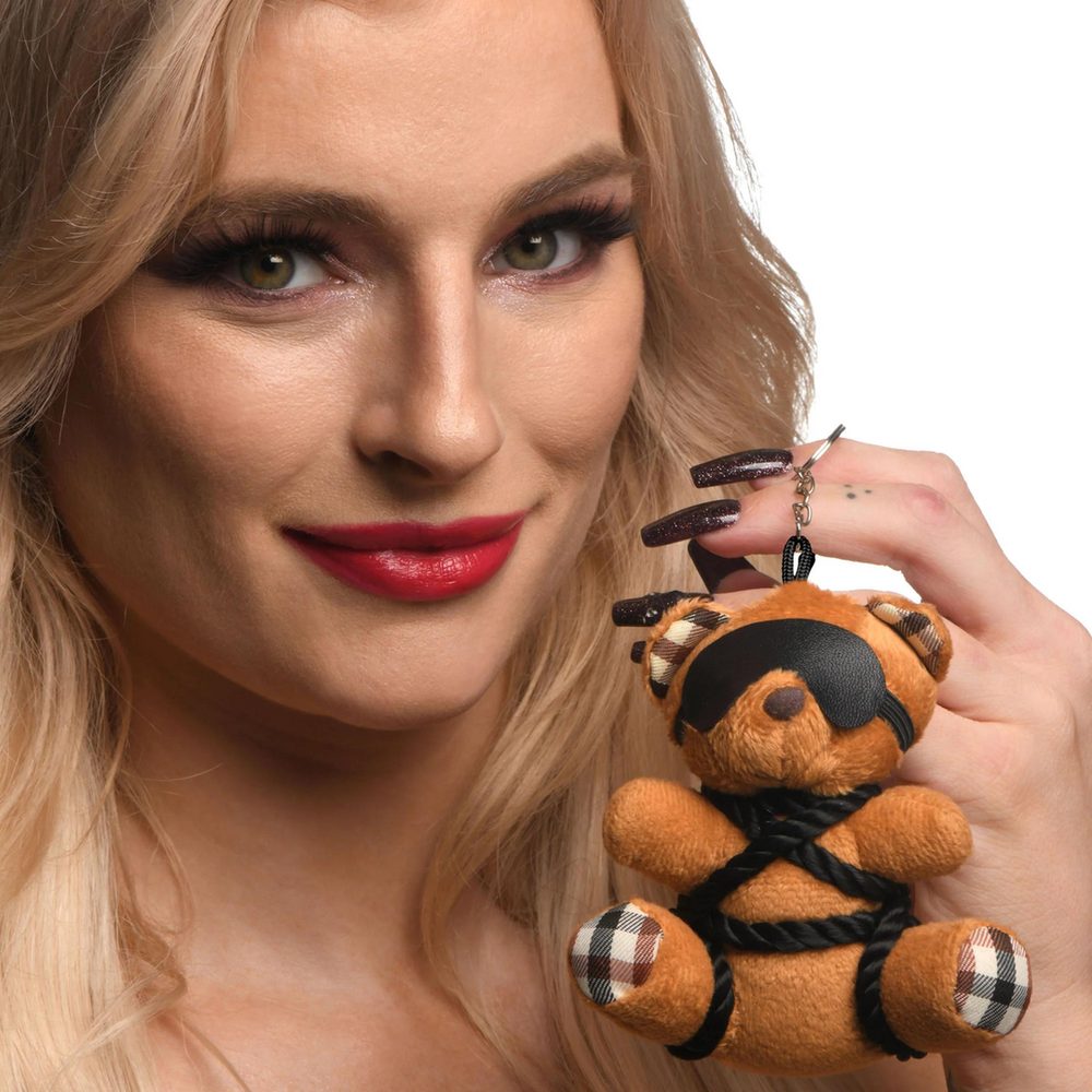 Master Series Rope Teddy Bear Keychain - Obrázek 7