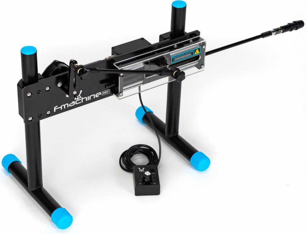 F-Machine Pro 4 Fuck Machine Black - prémiový šukací stroj