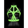 Ouch! Glow in the Dark Bra Harness Velikost L/XL