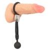 Rebel Heavy Rope Cock Strap with Ball Black