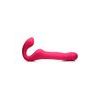 Strap U Mighty-Thrust Thrusting & Vibrating Strapless Strap-On with Remote Pink