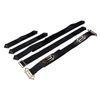 LOCKINK BDSM Adjustable Bed Restraint Kit Black