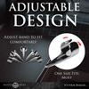 Master Series Clawed 5pc Sensation Play Rings Silver
