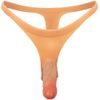 You2Toys Ultra Realistic Double Penis Thong realistický dvojitý strap on