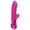 Fun Factory Bi Stronic Fusion Magenta silikonový přirážecí vibrátor na bod G a klitoris