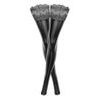 Noir Handmade F135 Powerwetlook Stockings with Siliconed Lace Superstar