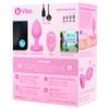 b-Vibe Vibrating Heart Plug S/M Pink