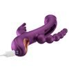 HoneyPlayBox Trilux Kinky Finger Rabbit Vibrator with Anal Beads Purple