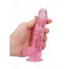 RealRock Crystal Clear 15cm Pink