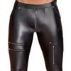NEK Narrow Matte Look Trousers with Zips 2140314 Black