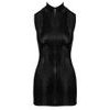 Cottelli Snakeskin Tight Short Dress 2718537 Black
