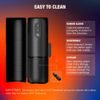 Arcwave Orbit Twisted Pleasure Rotating Stroker Black
