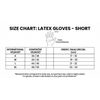 HOT LateX Latexové rukavice krátké