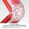 TENGA Flip 0 Red Warmer Package