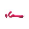 Strap U Mighty-Thrust Thrusting & Vibrating Strapless Strap-On with Remote Pink