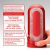 TENGA Flip 0 Red Warmer Package