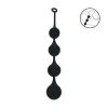 Levelz Silicone Waterdrop Anal Balls XXL 60mm Black