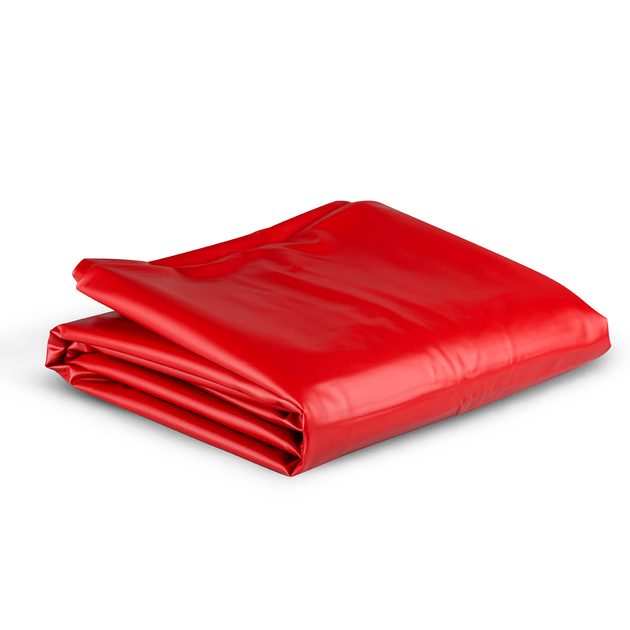EasyToys Vinyl Sheet Red - červené vinylové prostěradlo 200 x 230 cm -  EASYTOYS - BDSM doplňky - BDSM - Deep Love