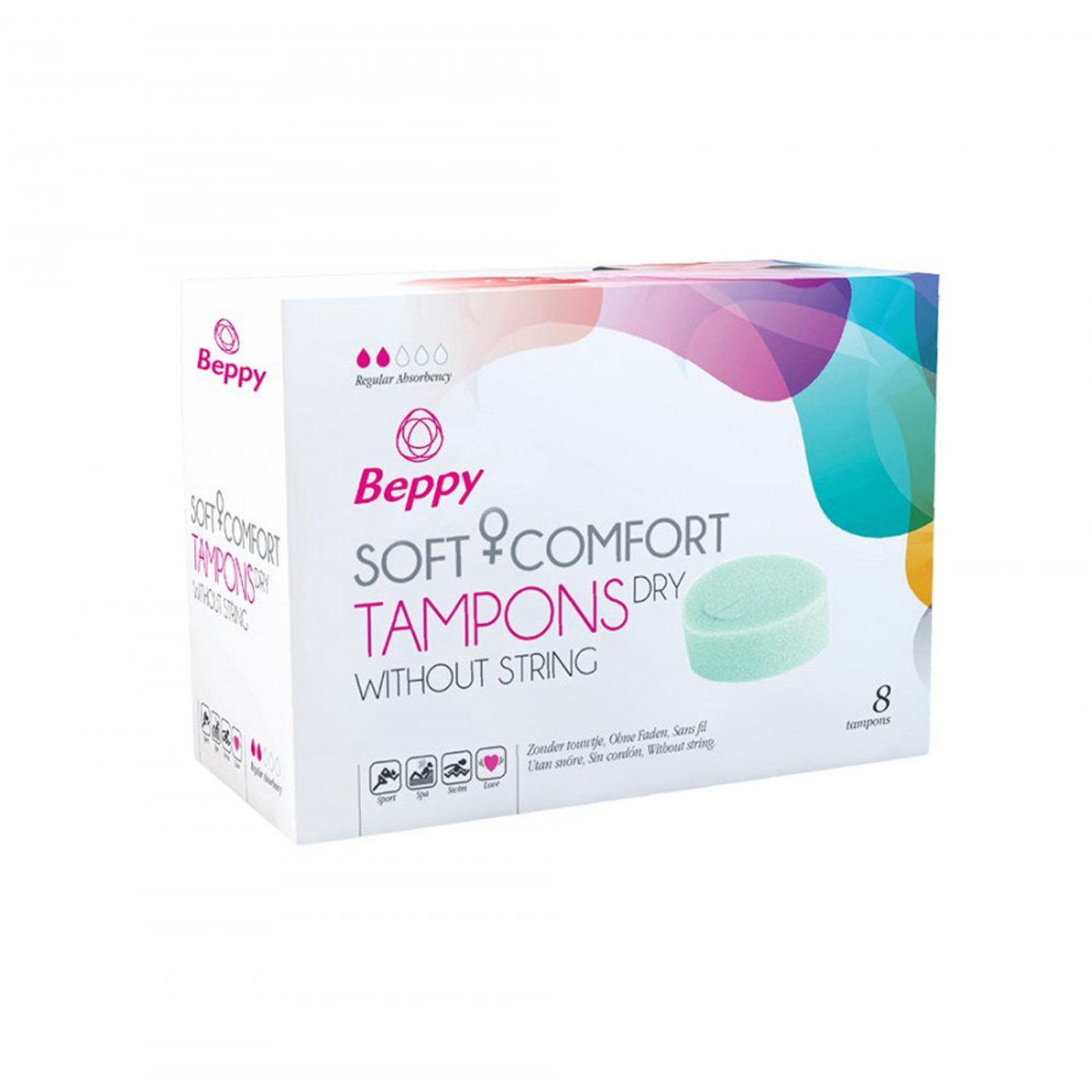 Beppy tampony Soft Comfort Dry 8 ks