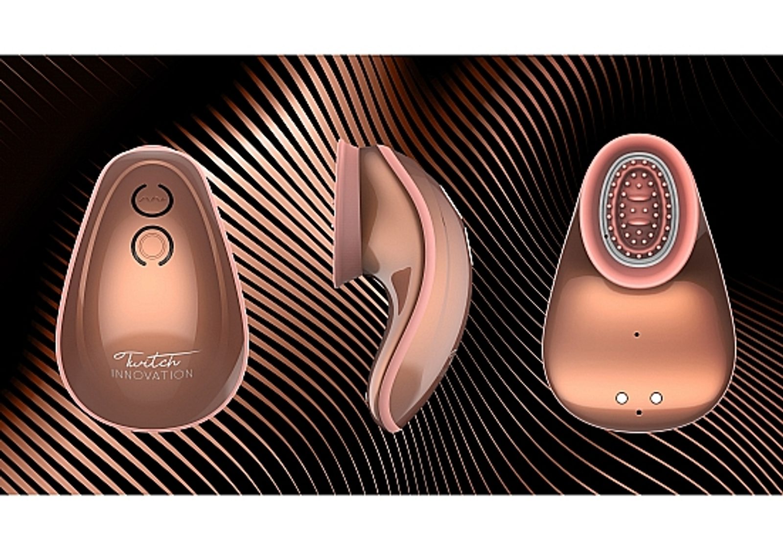 Innovation Twitch 3 Vibrator w Suction