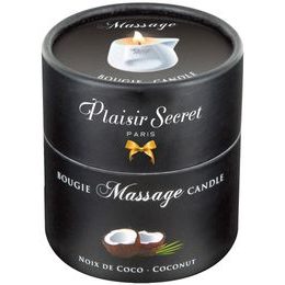 Masážní svíčka Plaisirs Secrets Candle Coconut (80 ml)