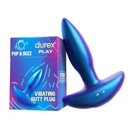 Durex Play Pop & Buzz Vibrating Butt Plug