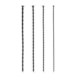 Ouch! Silicone Spiral Screw Plug Set Beginner Urethral Sounding