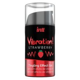intt Vibration! Strawberry Tingling Gel 15 ml