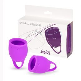 Lola Games Sada menstruačních kalíšků Natural Wellness 2 ks