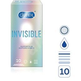 Durex Invisible Regular Fit 10ks
