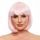 Pleasure Wigs Cici Pink Glow in the Dark