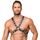 Zado Leather X Shaped Chest Harness 2010313 Black