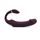 Tracy's Dog C Shape Double-Ended Dildo Vibrator Purple