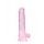 RealRock Crystal Clear 19cm Pink