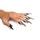 Master Series Clawed 5pc Sensation Play Rings Silver
