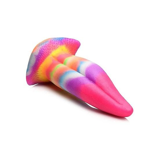 Creature Cocks Glow in the Dark Unicorn Tongue Silicone Dildo