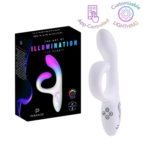 Paradise Pleasure Products - Illumination The Rabbit - White