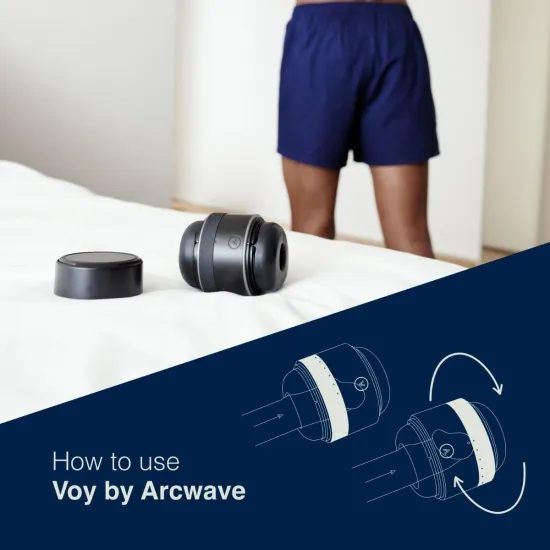 Arcwave Voy Cordless, Clamp-Rotating Masturbator for Men