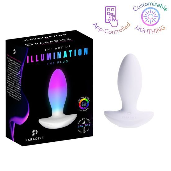 Paradise Pleasure Products - Illumination The Plug - White