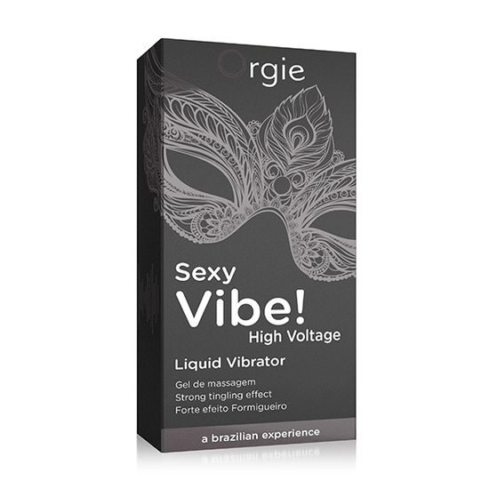 Orgie Sexy Vibe! High Voltage Liquid Vibrator 15 ml