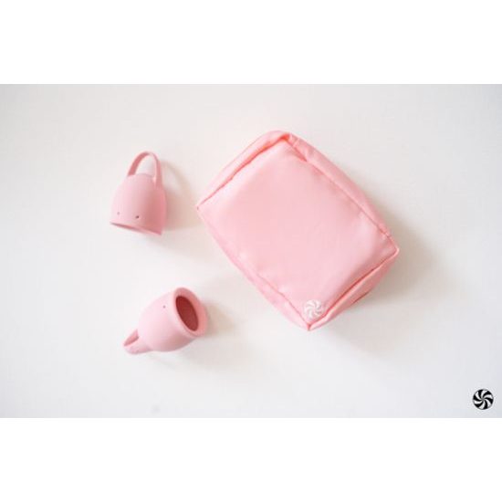 Lola Games Sada menstruačních kalíšků Natural Wellness Růžová Magnólie 2 ks