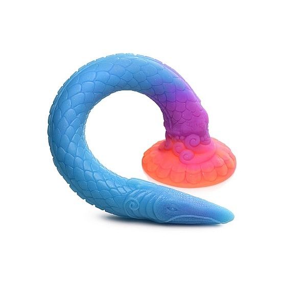 Creature Cocks Glow in the Dark Makara Silicone Snake Dildo