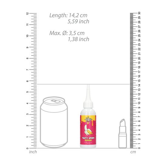 Cum Face by Shots Banana Tasty Sperm 80 ml