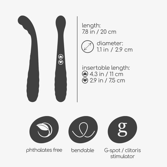 Crushious Pixie Dual Vibrator