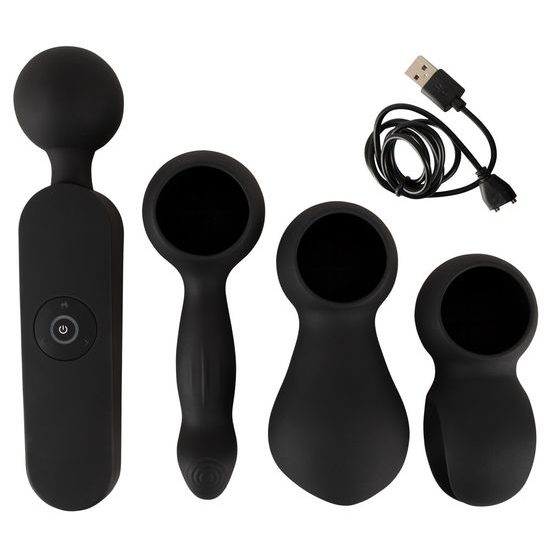 Couples Choice Wand Vibrator with 3 Attachments