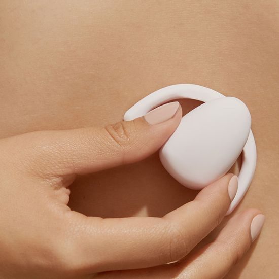 Dame Products EVA II Hands-Free Vibrator Quartz