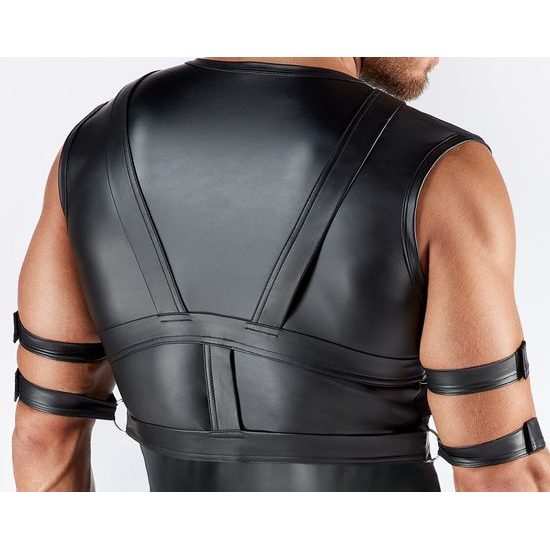Svenjoyment Sleeveless Shirt & Chest Harness Set 2161885 Black