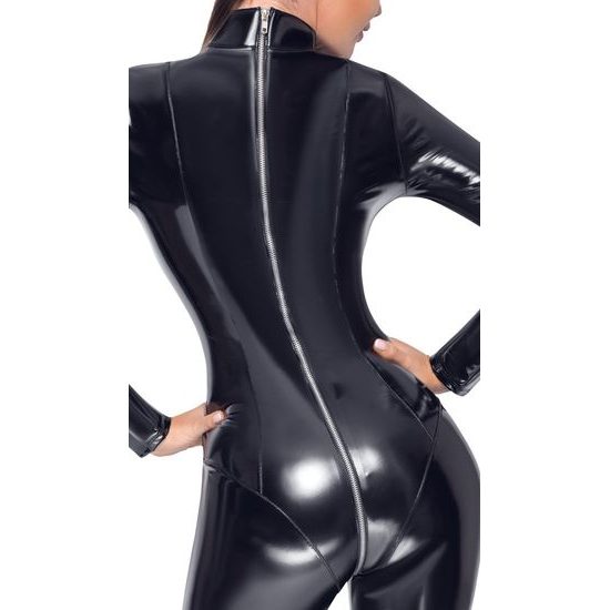 Black Level Vinyl Jumpsuit